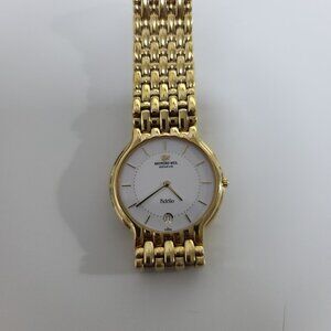 Raymond Weil Fidelio 4802 18k Gold Plated Quartz Watch